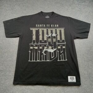 Santa Fe Klan Shirt Mens Extra Large Black Todo Y Nada Tour Graphic Rap Hip Hop
